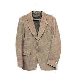 Autre Marque Brown Wool Blazer Jacket Brown