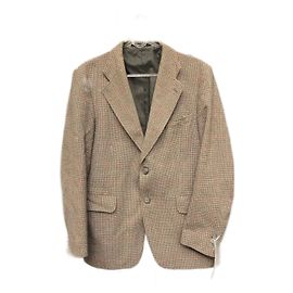 Autre Marque Blazer de lã marrom Marrom