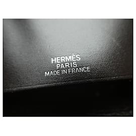 Hermès-Hermès agenda holder in chocolate brown box 10X17 cms-Brown,Dark brown
