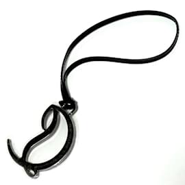 Christian Louboutin-Christian Louboutin Leather Handbag Charm-Brown