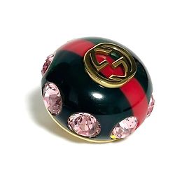 GUCCI Vintage Web Damenbrosche Andere