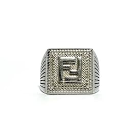 Fendi-FENDI Men's Signet Ring FF-Other