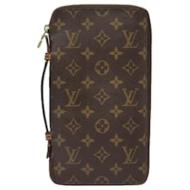 Louis Vuitton-LOUIS VUITTON Monogram Organizer De Voyage Travel Case M60120 LV Auth 91941-Monogram