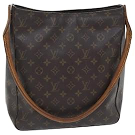 Louis Vuitton-LOUIS VUITTON Monogram Looping GM Shoulder Bag M51145 LV Auth 89969-Monogram