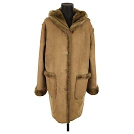 Gerard Darel Brown coat Brown