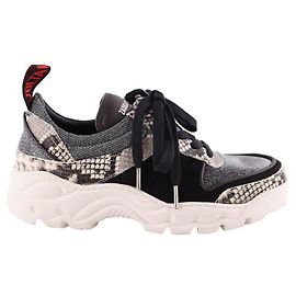 Zadig & Voltaire Baskets en daim Noir