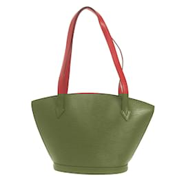 Louis Vuitton-Long shoulder bag Epi LOUIS VUITTON Saint Jacques Handles M52337 Castilian Red-Red
