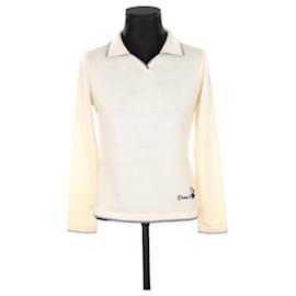 Balmain Baumwollpullover Beige