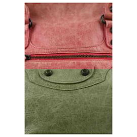 Balenciaga-Leather handbag-Pink