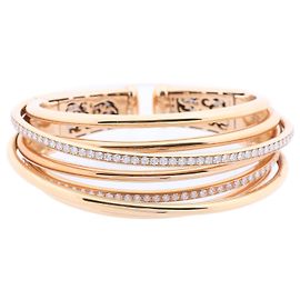 Pulseira De Grisogono Allegra em ouro rosa com diamantes Dourado