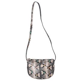 Apc Bolsa transversal Maelys em couro multicolorido com estampado de pele de cobra da A.P.C. Multicor