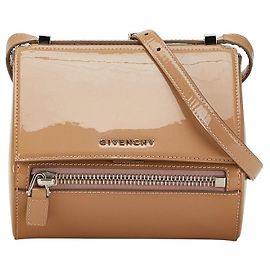 Givenchy Mini Pandora Box Shoulder Bag Beige Beige