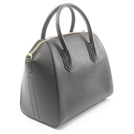 Givenchy-Givenchy Leather Handbag 2way Bag BB50TPB20R001-Black