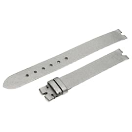 Chopard Satin Replacement Belt Silver Silvery