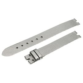 Ceinture de remplacement en satin Chopard argentée Argenté