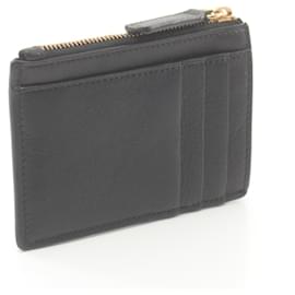 Versace-Versace Medusa Leather Card Case-Black