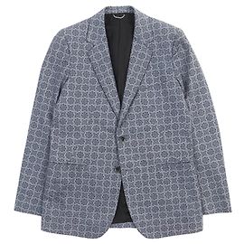 Autre Marque Einzelne Tailored-Jacke aus Baumwolle JOHN LAWRENCE SULLIVAN Hellblau