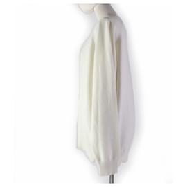 Givenchy-Givenchy Cashmere 4G Logo Knit Ivory M-Cream