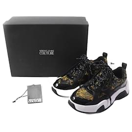 Versace-Versace Baroque Lace-up Sneakers Multi 38-Multiple colors