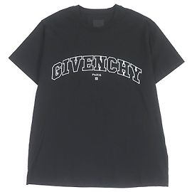 Camiseta preta com bordado do logo 4G Givenchy L Preto