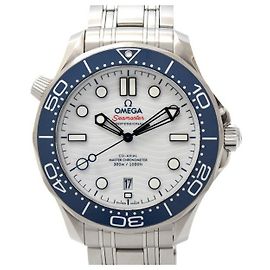 Omega Seamaster Co-Axial White Dial Automatic Watch White