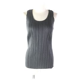 Autre Marque Top sem mangas U cinza PLEATS PLEASE Outro