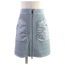Gonna in nylon Moncler GONNA azzurro chiaro per donne Blu chiaro
