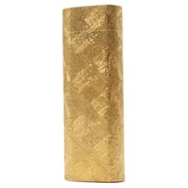 Cartier-Cartier Oval Gas Lighter Gold Swiss Made-Golden