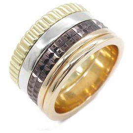 Boucheron Quatre Classic Large Ring K18 Gold Golden