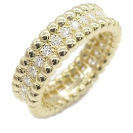 Anello in diamante Perlee Van Cleef & Arpels K18 oro giallo Altro
