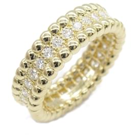 Van Cleef & Arpels Perlee Diamond Ring K18 YG Other