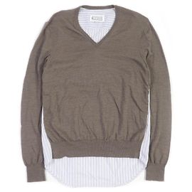 Maison Martin Margiela Maison Margiela Wollpullover mit Streifen S Andere