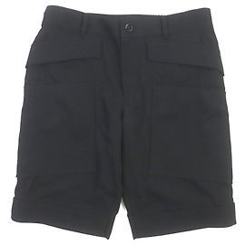 Pantalones cortos de lana Cupra con paneles Burberry negro 52 Negro
