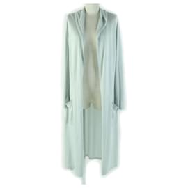 Autre Marque-FOXEY Women's Long Sleeve Knit Cardigan Ice Blue-Other