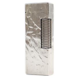 Autre Marque Dunhill Roller Gas Lighter Silver Swiss Made Silvery