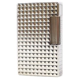 Autre Marque Dupont Line 1 Silver Gas Lighter Silvery