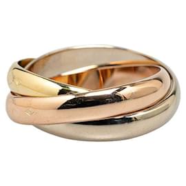 Autre Marque-Cartier Trinity Ring 18K Gold #52-Other