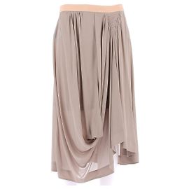 Saia Chloé T.FR 38 Viscose Cinza