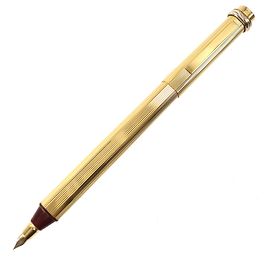 Pluma Cartier Trinity Double C Dorado