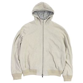 Dior Leather Jacket Beige 48 Italy Beige