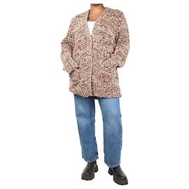 Chloé Brauner Cashmere- und Wollmischpullover - Größe XL Braun