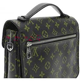 Louis Vuitton-Louis Vuitton Black Monogram Infrarouge Pochette Metis-Black