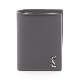 Saint Laurent Cassandra Bi-fold Wallet Black