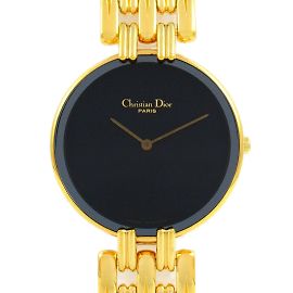 Reloj de pulsera chapado en oro Christian Dior Bagheera Otro