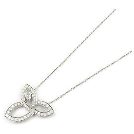 Harry Winston Lily Cluster Anhänger Halskette Andere