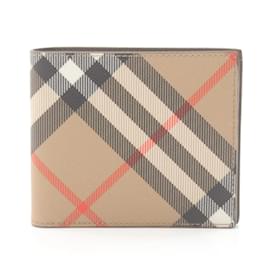 Burberry-Burberry Check Bi-fold Long Wallet-Multiple colors,Beige