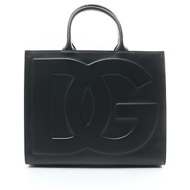 Dolce & Gabbana DG Daily Bag Midi Handbag Black