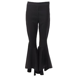 ELLERY virgin wool blend cropped casca pants Black