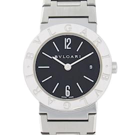 Bulgari-Bvlgari Men's Black Stainless Steel Wristwatch-Other