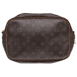 Louis Vuitton-LOUIS VUITTON Monogram Reporter PM Shoulder Bag M45254 LV Auth 92000-Monogram